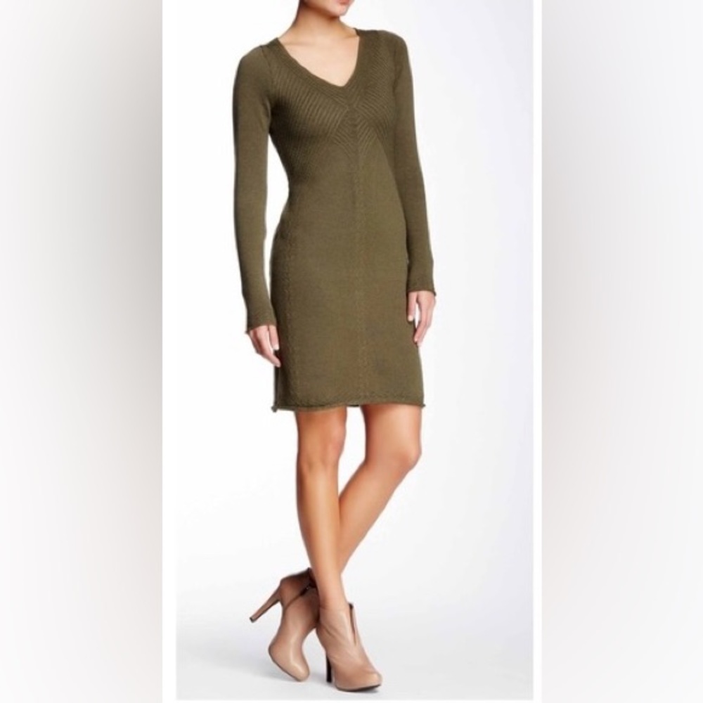 Max Studio Stitched Sweater Dress, NWT